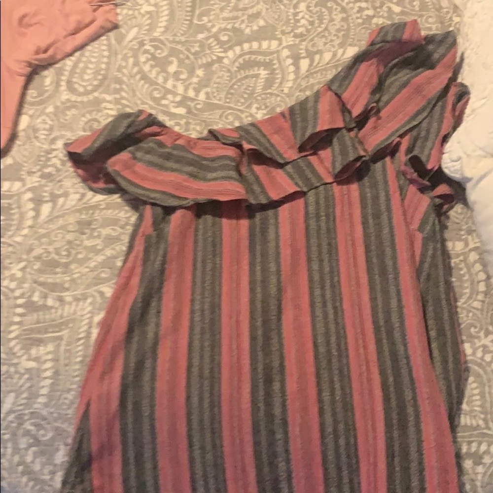 off one shoulder top